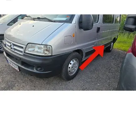 Fiat Ducato Sliding door trim (molding) 1308128070 B803