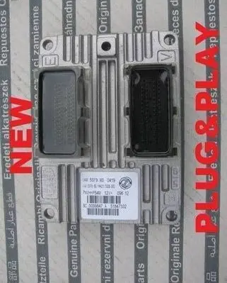 Fiat 500 Engine control unit/module ECU 51847332 IAW5SF9.MS