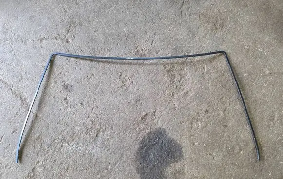 Audi A8 S8 D2 4D Rear glass trim