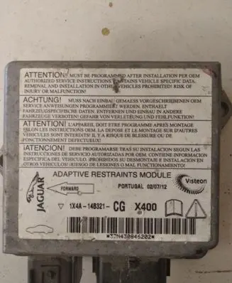 Jaguar X-Type Airbag control unit/module 1X4A14B321CGX400