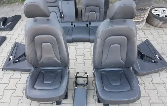 Audi A4 S4 B8 8K Seat and door cards trim set 