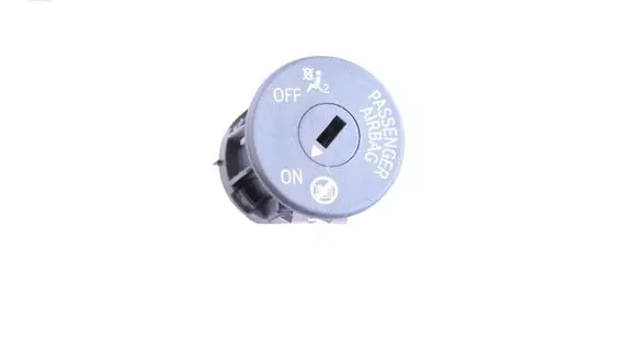 Passenger airbag on/off switch