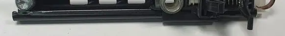 Opel Corsa D Seat belt adjustment rail 13153271