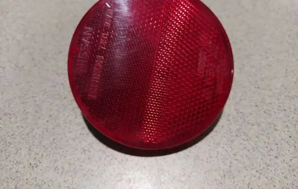 Rear tail light reflector