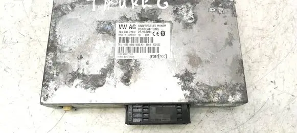 Volkswagen Touareg I Bluetooth control unit module 7L6035729F 2U6E008LETA3