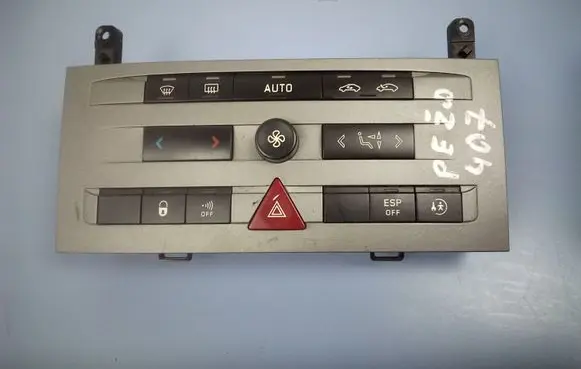 Peugeot 407 Climate control unit 96573326 VP4PUH18C612CH