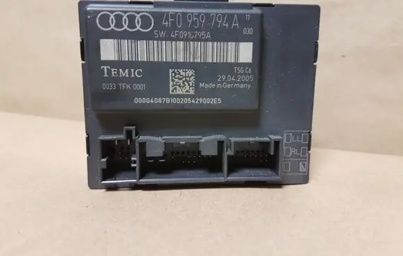 Audi A6 S6 C6 4F Door control unit/module 4F0959794A