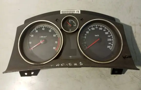 Opel Zafira B Speedometer (instrument cluster) 13267542 SW7655