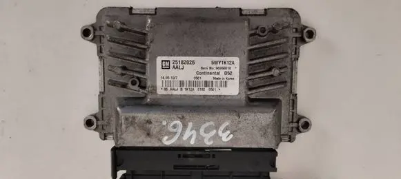 Chevrolet Spark Engine control unit/module 25182026 5WY1K12A