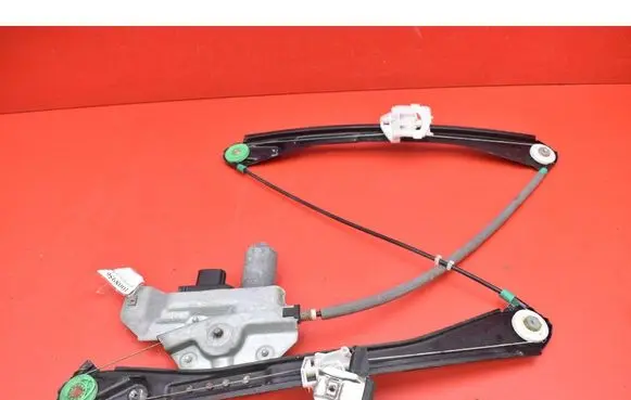 Front door window regulator with motor