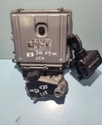 Mercedes-Benz E W211 Engine ECU kit and lock set A6421503226 0281014919 CR41230L6ZYL