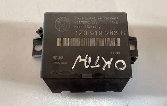 Skoda Octavia Mk2 (1Z) Parking PDC control unit/module 1Z0919283B