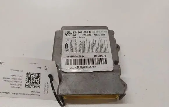 Volkswagen Golf V Airbag control unit/module 1K0909605R 5WK43412