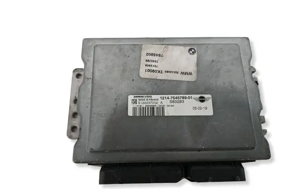 Mini One - Cooper R50 - 53 Engine control unit/module 7545789 S83293 S122237002A