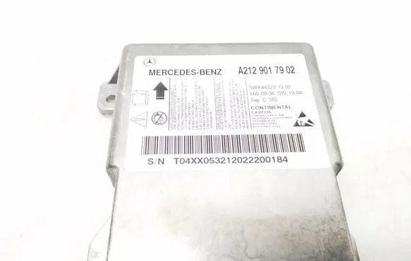 Mercedes-Benz CLS C218 X218 Airbag control unit/module A2129017902 5WK44323Q02