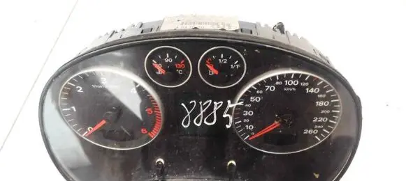 Audi A3 S3 8P Speedometer (instrument cluster) 8P0920930Q
