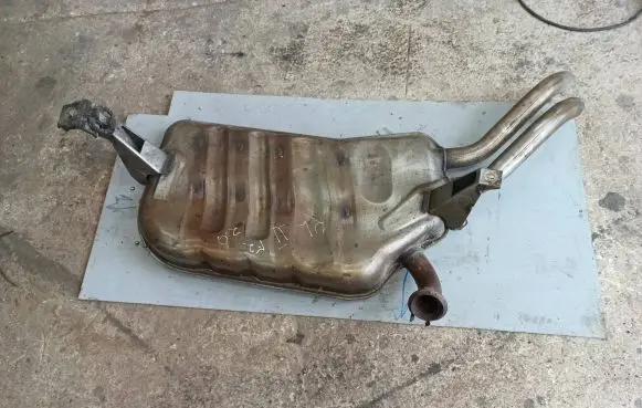 Renault Laguna II Rear muffler/silencer tail pipe 