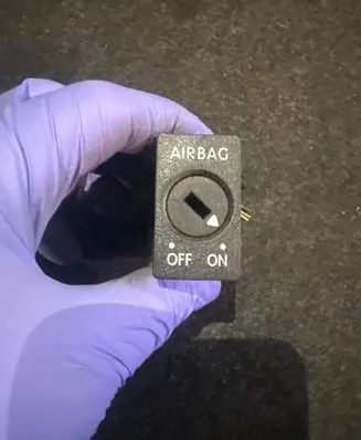 Audi A4 S4 B8 8K Passenger airbag on/off switch 5P0919237C