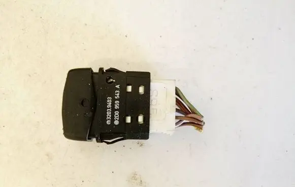 Volkswagen II LT Air conditioning (A/C) switch 2D0959543A 32039403