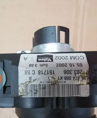 Citroen C3 Light switch 96474008XT 151718C58 203306