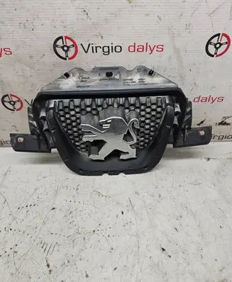 Peugeot 407 Front bumper upper radiator grill 9656437980 9622