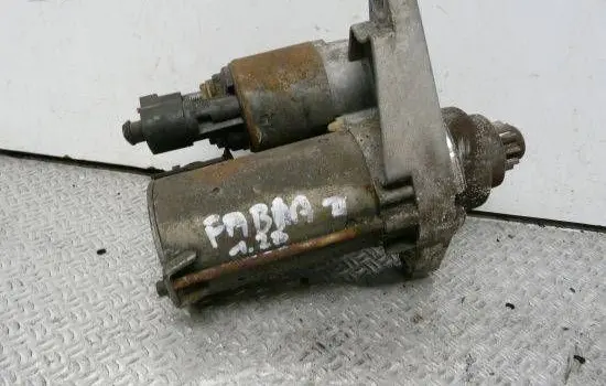 Skoda Fabia Mk2 (5J) Starter motor 02T911023S 2904094396 D6GS12