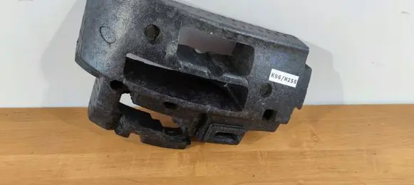 Peugeot 607 Rear bumper foam support bar 9635917980