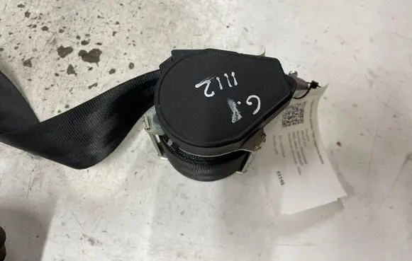 Peugeot 308 Rear seatbelt 96589932 7375010