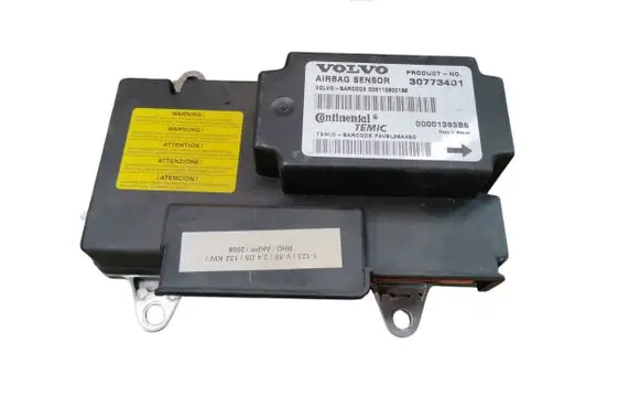 Volvo S40 Airbag control unit/module 30773401 00001393B6 006112800138