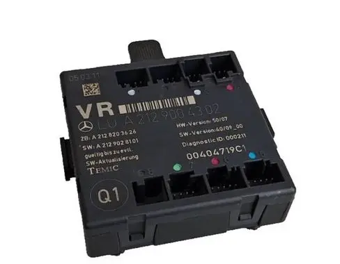Mercedes-Benz C W204 Door control unit/module A2129004302 A2128203626 A2129028101