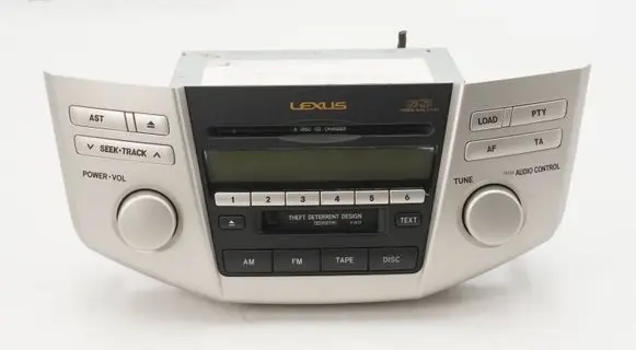 Lexus RX 330 - 350 - 400H Radio/CD/DVD/GPS head unit 8612048550