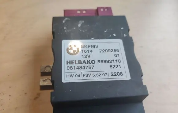 BMW 5 E60 E61 Fuel injection pump control unit/module 7209286 55892110