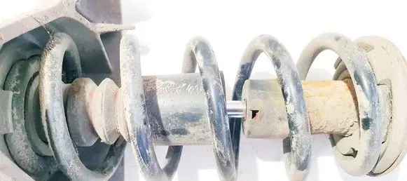 Front coil spring