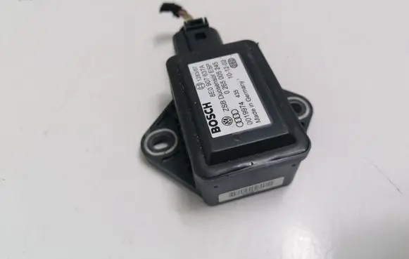 Audi A8 S8 D3 4E ESP acceleration yaw rate sensor 8E0907637A