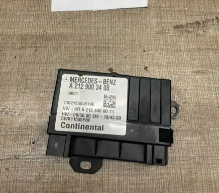 Mercedes-Benz C W204 Fuel injection pump control unit/module A2129003408 5WK11555FBF 110215504019E
