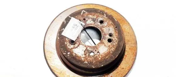 Honda CR-V Rear brake disc neventiliuojamas