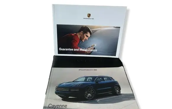 Porsche Cayenne (9Y0 9Y3) Owners service history hand book 