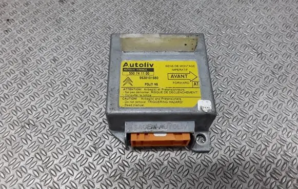 Citroen Xsara Airbag control unit/module 9638101980 550741100