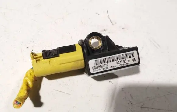 Airbag deployment crash/impact sensor