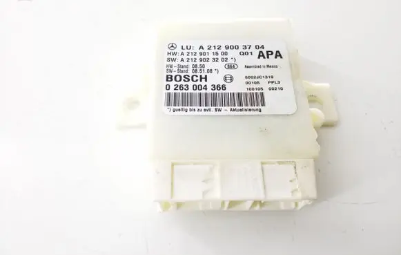 Mercedes-Benz E W212 Other control units/modules A2129003704 0263004366 A2129011500