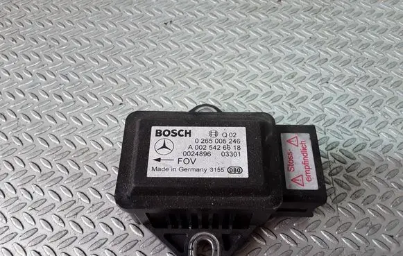 Mercedes-Benz E W211 ESP acceleration yaw rate sensor 0265005246 A0025426618