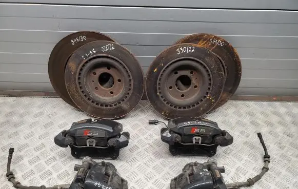 Audi S5 Facelift Brake discs and calipers set 8T0105N 8T0106N