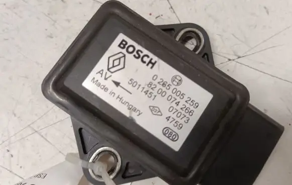 Renault Megane II ESP acceleration yaw rate sensor 0265005259 8200074266 5011451