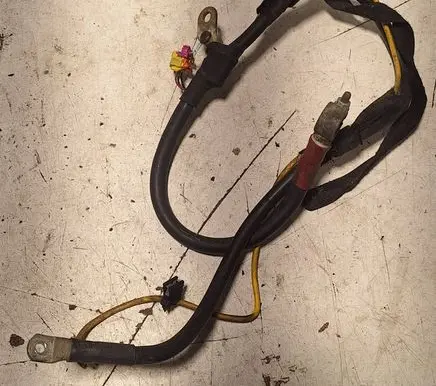 Audi A6 S6 C6 4F Positive cable (battery) 4F0971225F