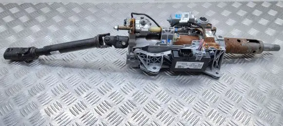 Steering wheel axle set