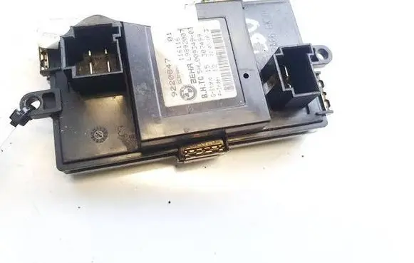 BMW 5 F10 F11 Heater blower motor/fan resistor 9220847 L9892007