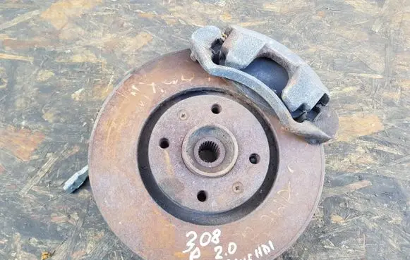 Peugeot 308 Front wheel hub spindle knuckle 9672297280