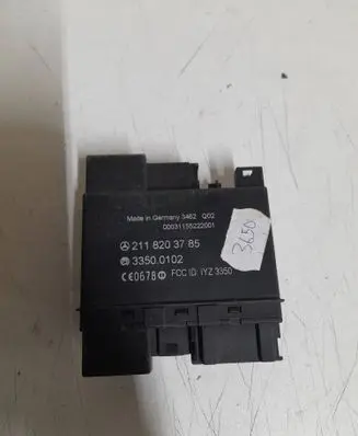 Mercedes-Benz E W211 Keyless (KESSY) go control unit/module 2118203785 00031155222001 33500102