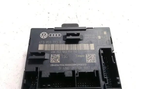 Audi A6 S6 C6 4F Door control unit/module 4F0959792R