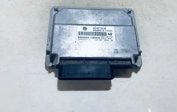 Volkswagen Touareg I Gearbox control unit/module 0ad927755ab 5wp22074